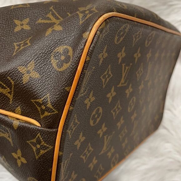 Louis Vuitton Monogram Palermo GM Shoulder Tote Bag - Discontinued, Authentic - Picture 6 of 16
